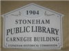 Public Library Historic House Marker Sign