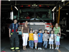 Children Receive a Tour of the Stoneham Fire Station