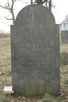 Grave Stone of Sarah-Gerry