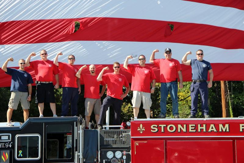 Stoneham Firefighters 2014 Touch a Truck Event for Muscular Dystrophy