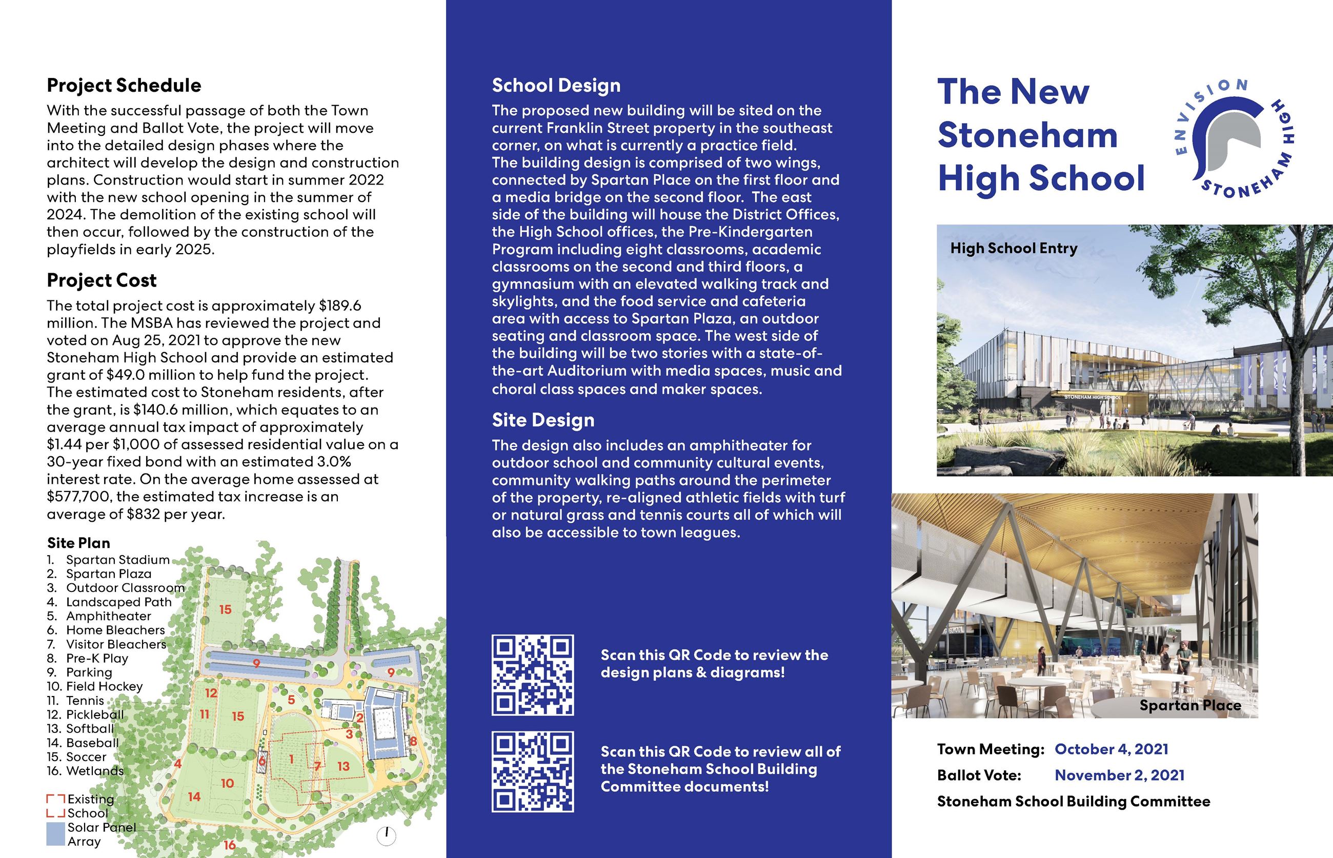 Town Meeting Informational Flyer Page 1 Opens in new window