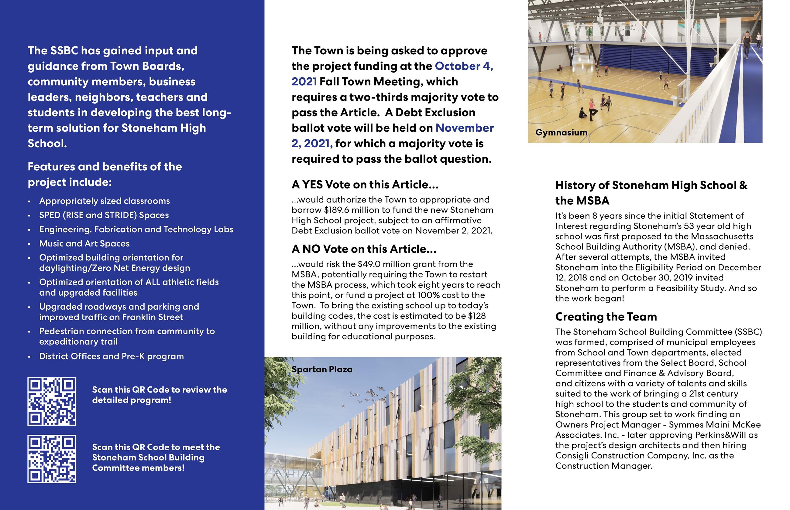 Town Meeting Informational Flyer Page 2 Opens in new window